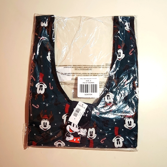 ❤️NWT VINTAGE TORRID BRA - DISNEY MICKEY MOUSE BRALETTE WIRELESS CHRISTMAS PRINT - Picture 7 of 9